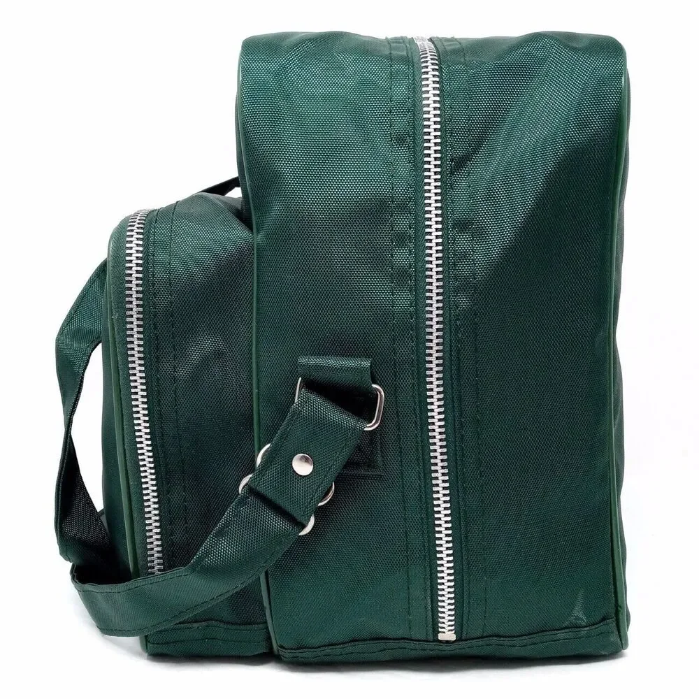 *READ* Vintage Oldsmobile Green Crossbody Side Shoulder Strap Travel Bag - Picture 4 of 16